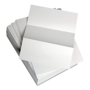 Domtar Lettermark Custom Cut-Sheet Copy Paper 92 Bright Micro-Perforated Every 3.66" 20lb 8.5 x 11 - 1 of 2