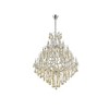 Elegant Lighting Maria Theresa 49 - Light Chandelier in  Chrome - 2 of 3