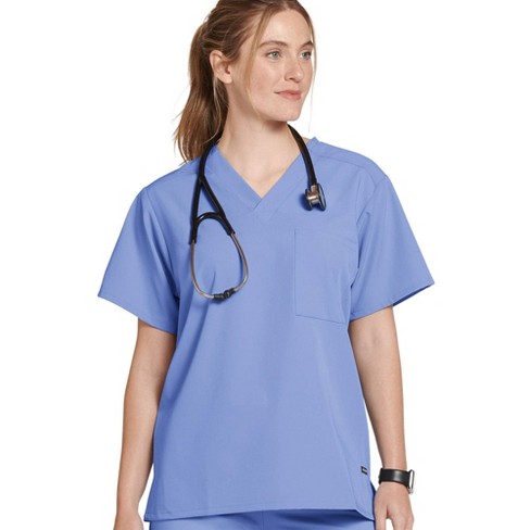 Jockey Unisex Classic Unisex One Pocket Stretch Scrub Top 2xl Ceil