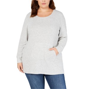 Style & Co. Womens Ribbed Knit Sweater - 1 of 1