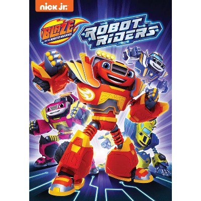 blaze and the monster machines transforming robot rider blaze