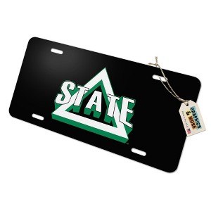 Delta State Secondary Logo  Novelty Metal Vanity Tag License Plate - 1 of 4
