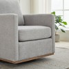 Okak 360 Degree Modern Accent Chair, 30.7"W Square Upholstered Swivel Accent Chair and Comfy Accent Single Sofa Chair, Lounge Armchair - 4 of 4