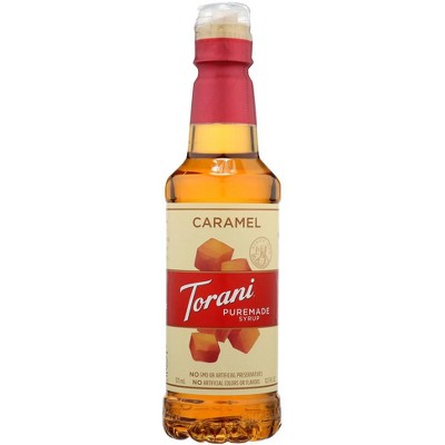 Torani Caramel Puremade Syrup - Case of 4 - 12.7 oz