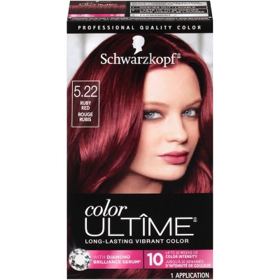 ruby red hair colour