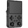 Voacle RG353V Retro Handheld Game Console , 3.5 Inch IPS Screen Linux System Built-in 64G TF Card(Transparent Black) - 2 of 4