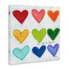 Stupell Industries You Are So Loved Rainbow Hearts, 17" x 17" - 3 of 4