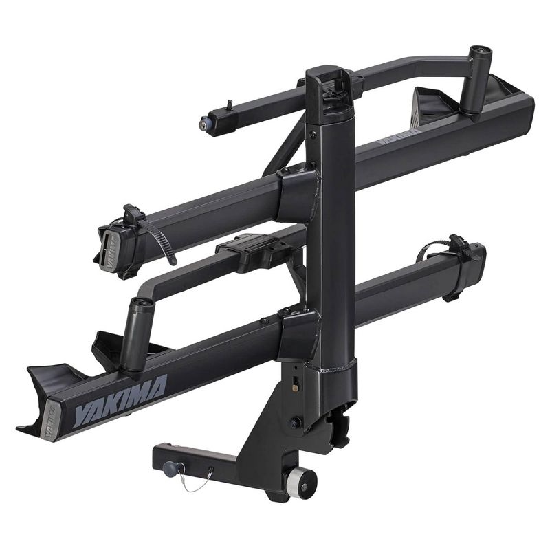 Yakima StageTwo 2 Inch Premium 4 Bike Tiered Adjustable Tray Hitch Bike Rack Accommodates 52 Inches Wheelbases with Remote Tilt Lever and SKS Locks, 1 of 7