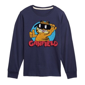 Boys' - Garfield - Garfield Sunglasses Long Sleeve Graphic T-Shirt - 1 of 4