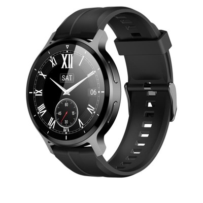 Letsfit Smartwatch 1.32" Screen Fitness & Heart Rate Monitor Activity Tracker IP68 Water-Resistant Pedometer Controls Music Long Battery Life  for iOs and Android- IW4