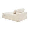 Dolonm 75" Deep Seat Sofa: 2-Seater with 4 Pillows, Plush Fabric, Easy Assembly for Living Room/Apartment/Office - 4 of 4