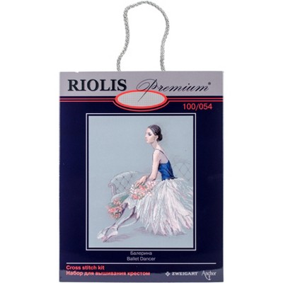 RIOLIS Counted Cross Stitch Kit 15.75"X19.75"-Ballerina (14 Count)