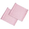 Sapphtopaz 2 Pack Cotton Throw Blanket with Tassels, All Seasons Comfort Throw Blanket, 50x60", Accent Blanket for Living Room or Bedroom - 4 of 4