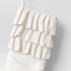 20" Velvet Stocking with Ruffles - Wondershop™ - 3 of 3