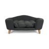 Mewoofun Modern Wood Dog Bed with Comfortable Tufted Cushion Ideal Small Dog Retreat - 4 of 4
