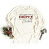 Simply Sage Market Women's Merry Christmas Stacked Long Sleeve Graphic Tee - image 3 of 4