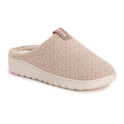 MUK LUKS Women's Aileen Clog Slippers - Faux Fur Lined, Indoor/Outdoor Sole - View #10