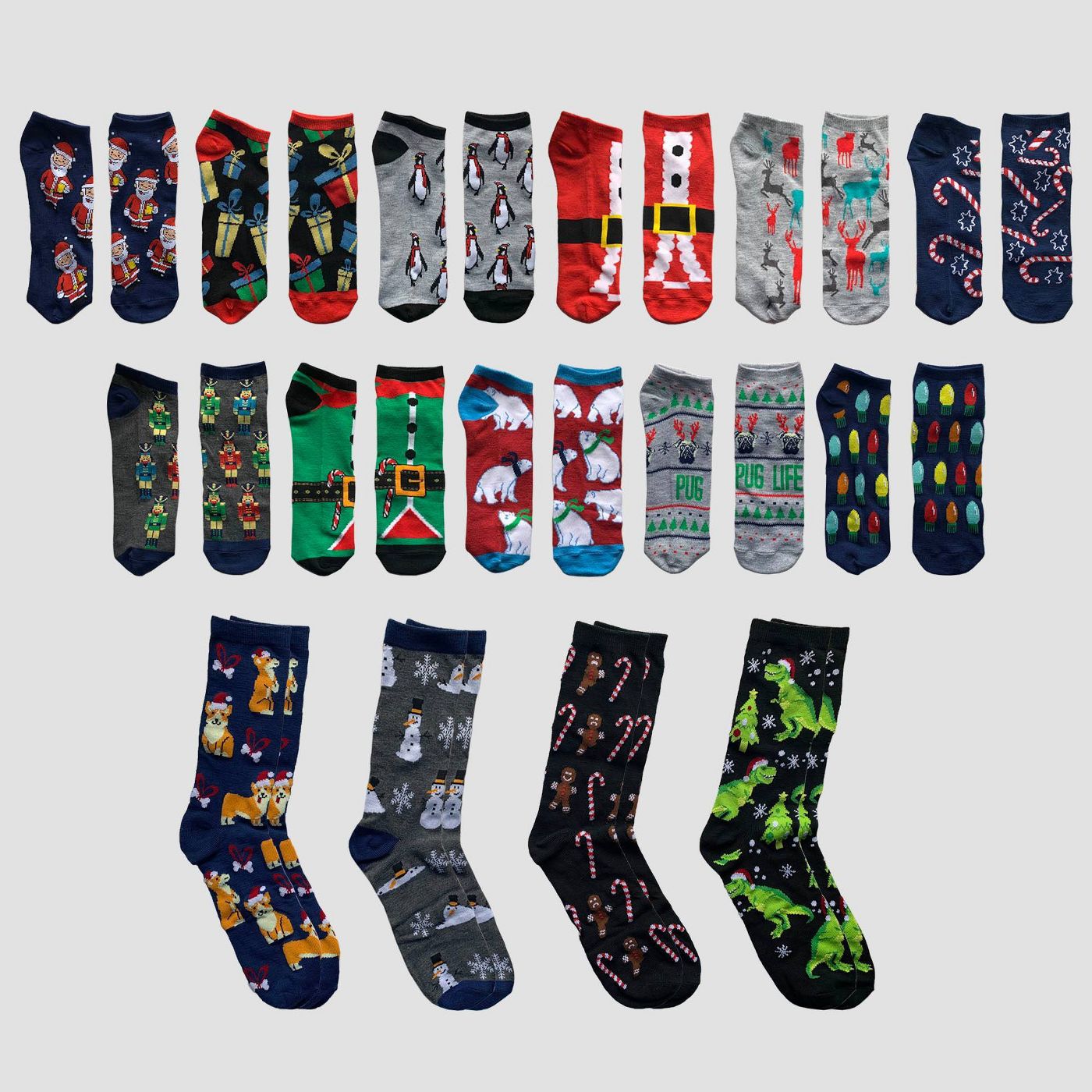 Men's 12 Days Of Socks - Marvel 2020