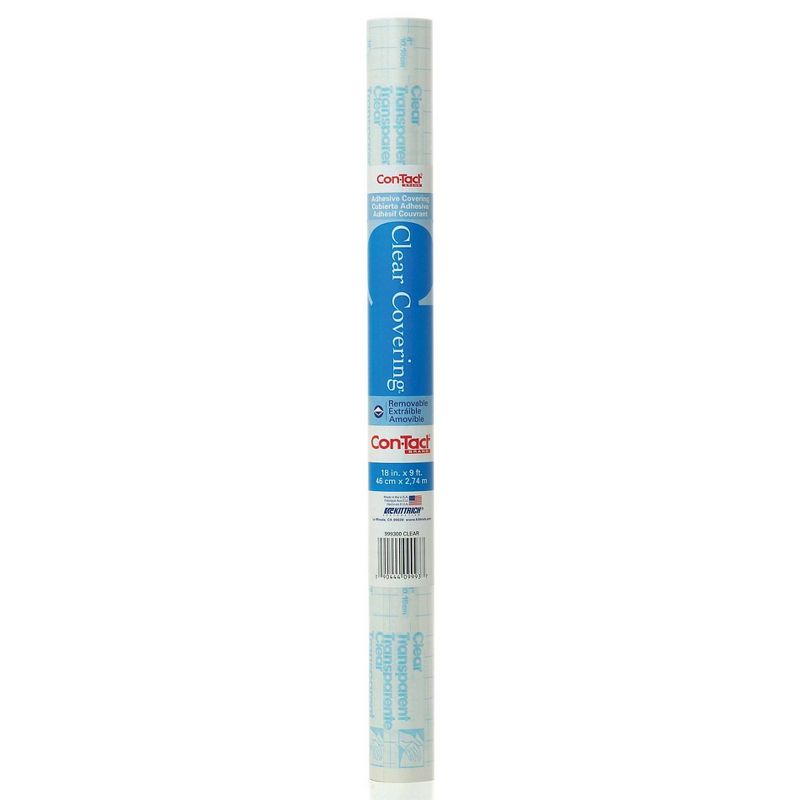 Con-Tact 6 Rolls 18&#34; x 9ft Clear Cover Adhesive - Gloss, 2 of 4