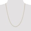 Black Bow Jewelry 0.9mm 18k Yellow Gold Classic Box Chain Necklace - 2 of 4