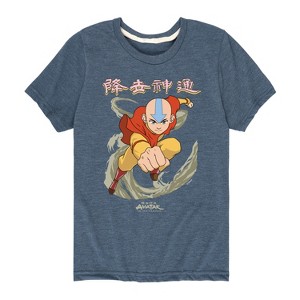 Boys' - Avatar: The Last Airbender - Aang Wind Short Sleeve Graphic T-Shirt - 1 of 4