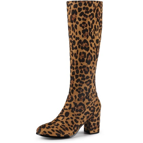 Target on sale leopard boots