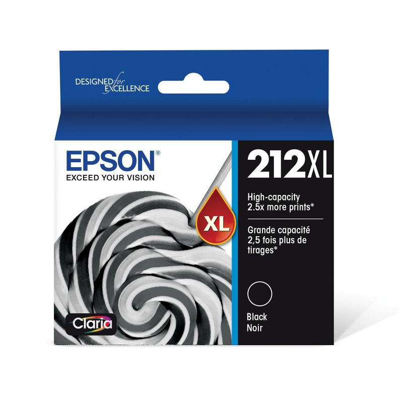 Epson 212XL Single Ink Cartridge - Black (T212XL120-CP), 1 of 8