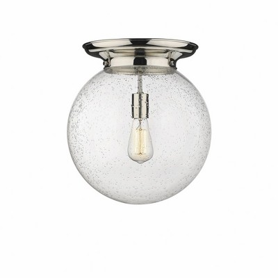 Beacon - 1 Light Flush Mount In Traditional Style-15.25 Inches Tall and 14 Inches Wide