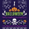 Junior's Design By Humans Halloween Lover Ugly Sweater By machmigo T-Shirt - 2 of 3