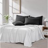 Southshore Fine Living, Vilano Collection Set of 4 Pillowcases Ultra-Soft Brushed microfiber - 2 of 4