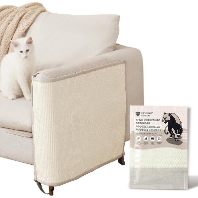 Panther Armor Sisal Cat Couch Protector Guard, Prevents Cat Scratching Furniture, Durable Furniture Protectors