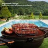Sorbus Non-Stick Rib Rack - Porcelain Coated Steel Roasting Stand - 3 of 4