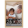 PosterPalooza | Classic Modern Yellow Picture Frame - UV Acrylic, Foam Board Backing, Hanging Hardware - 2 of 4