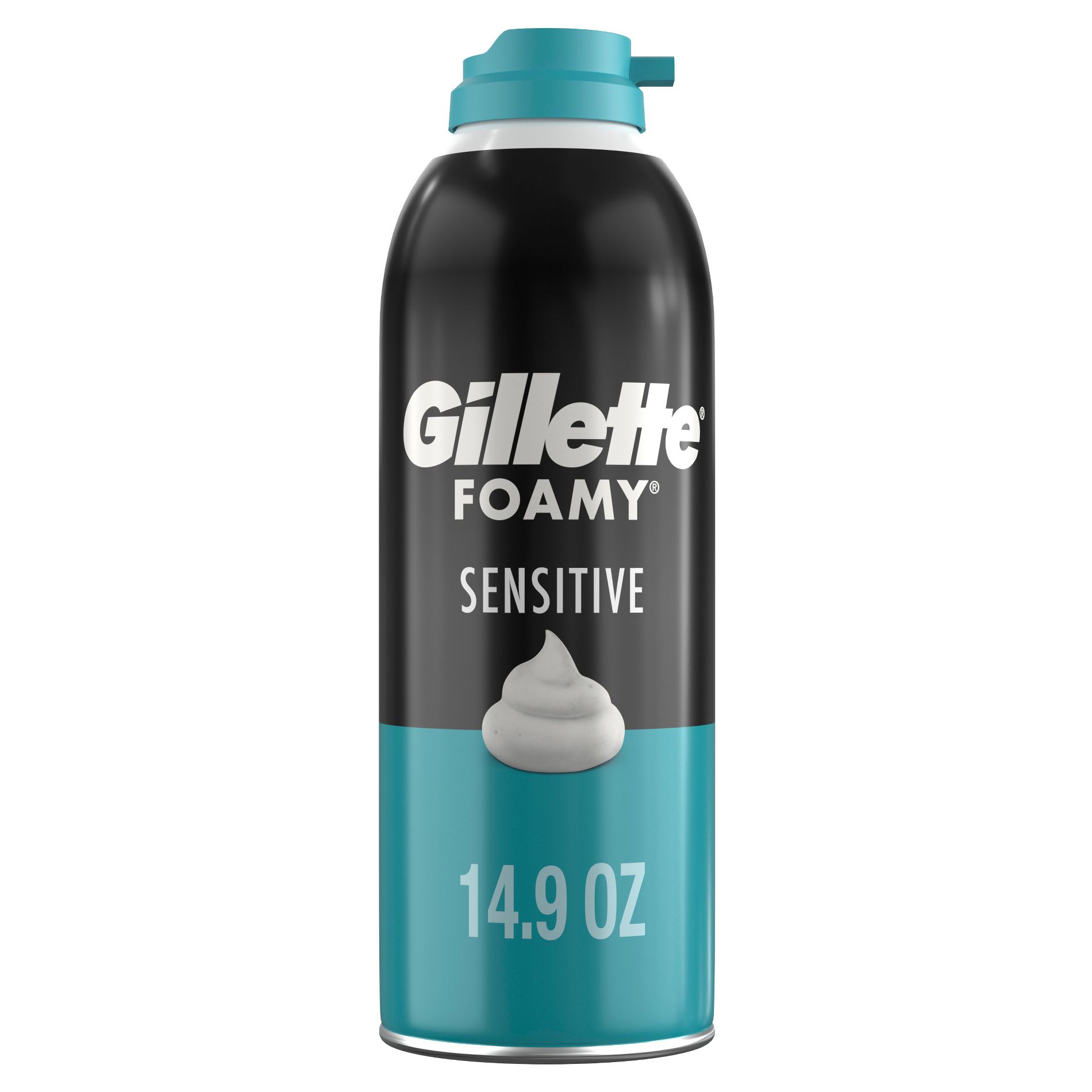 Gillette Foamy Men's Sensitive Shave Foam - 14.9oz