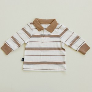 Kids Frankie Long Sleeve Polo Shirt 6Y - Olive + Scout - 1 of 4