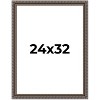 PosterPalooza | Ornate Black Picture Frame - UV Acrylic, Foam Board Backing, Hanging Hardware - 2 of 4