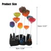 Unique Bargains Soft Silicone Glowing Aquarium Lotus Flower Multicolor - 4 of 4