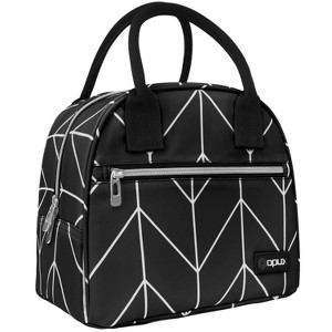 OPUX Insulated Lunch Box Women, Cooler Bag Tote Girls Kids Teen Adult, Soft Reusable Thermal Meal Prep Purse - 1 of 4