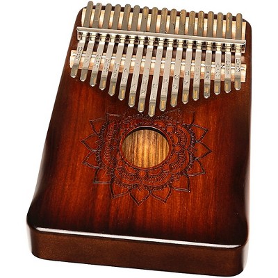 Stagg 21 Note Professional Electro-Acoustic Kalimba Mahogany