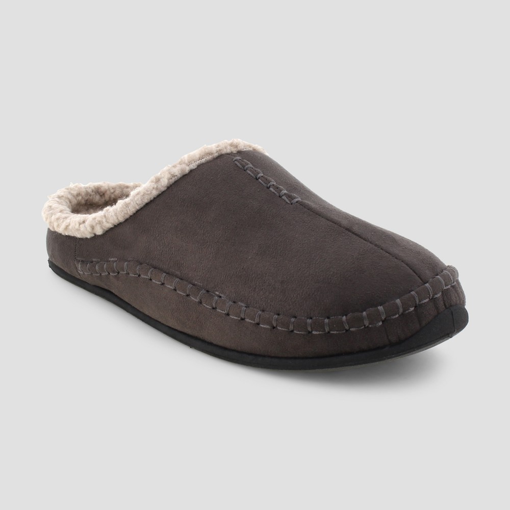 Men's Deer Stags Nordic Slide Slippers - Charcoal (Grey) 12