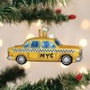 Old World Christmas Blown Glass Ornament for Christmas Tree, Nyc Taxi - 2 of 4