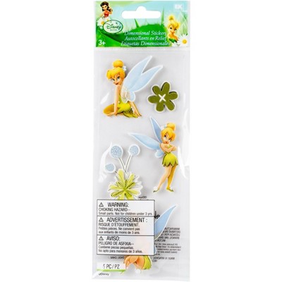 EK Success Disney Dimensional Stickers - Tinker Bell, 5pcs