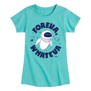 Girls' - Disney - Foreva Whateva Eve Fitted Short Sleeve Graphic T-Shirt - 1 of 4