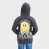 Grayson Threads Kids Big Boy French Terry Hoodie - Black - 3 of 4