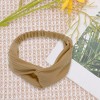Unique Bargains Women's Button Stripe Elastic Headwrap 1 Pc - 4 of 4