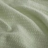 1 Pc Elegant Solid Cotton Basket Weave Print Blanket, All Season Home Textile for Lux Bedroom Decor - 3 of 4