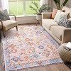 Area Rug Living Room Rug Non Slip Washable Rugs for Bedroom Boho Aesthetic Carpet Stain-Resistant Foldable Thin Floor Cover - 2 of 4