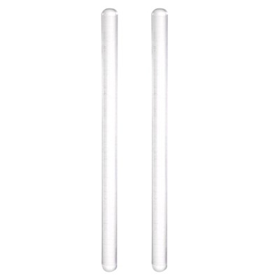Unique Bargains Acrylic Embossed Non-Stick Round Head Baking Rolling Pins 2 Pcs