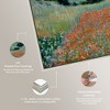 Art Remedy Claude Monet - Poppy Field in a hollow near Giverny Classic Monet Art Prints Framed - 4 of 4