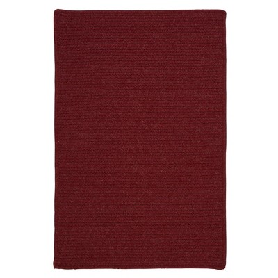 Colonial Mills Courtyard Rug - Sangria 2'x5'